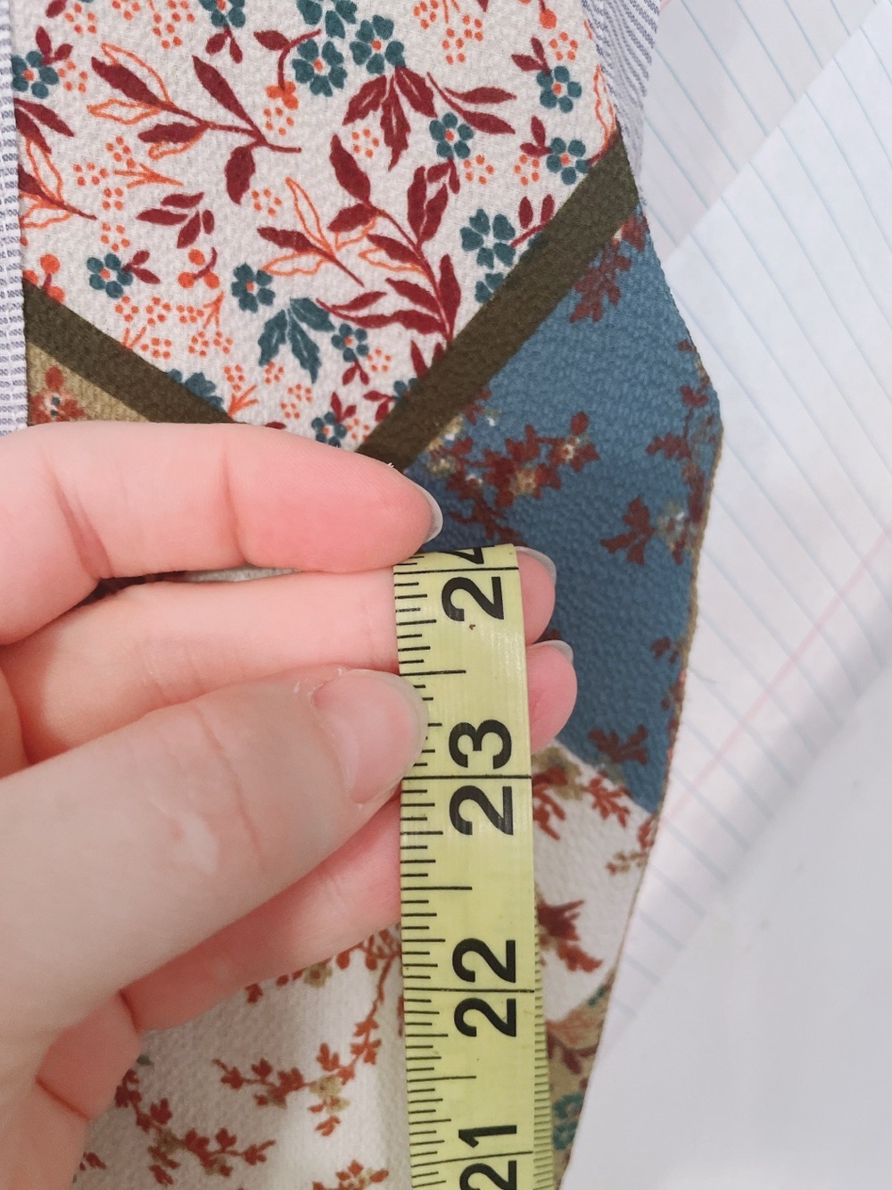 Hummingbird Patchwork Blouse Size Large - Picture 7 of 7